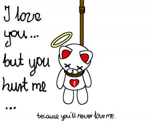 the sad teddy bear by shy-girl18