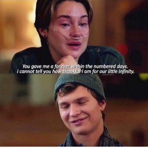 The fault in our stars movie quote #bestscene