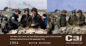 ... Chess on location – “The Longest Day” Movie – Released 1962