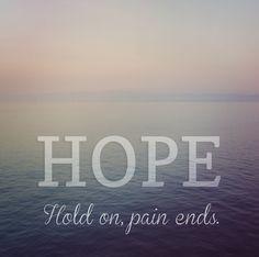 Hold Onto Hope