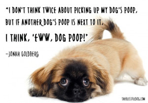 ... Jonah Goldberg That is SO TRUE! This little Pekingese puppy has never