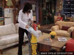 monica cleaning