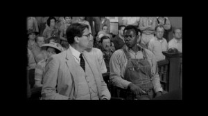 Atticus Finch et Tom Robinson dans To Kill A Mockingbird