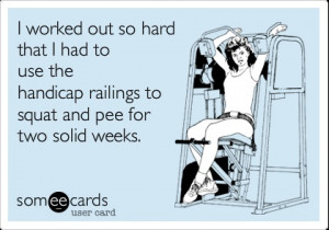 Funny Sore Workout Quotes Funny leg day humor