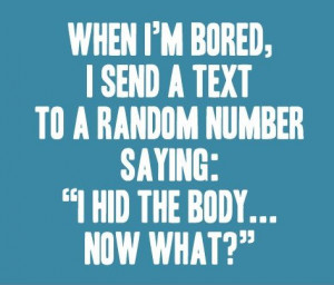 Send a text to a random number
