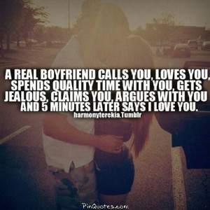 real boyfriend...