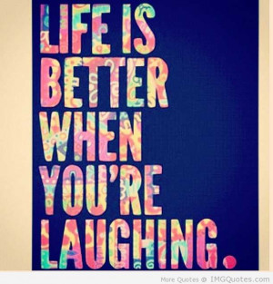 Laugh And Your Friends Laugh With You