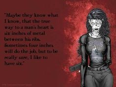 ... will do the job, but to be really sure, I like to have six Anita blake