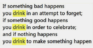 alcohol funniest quotations, alcohol funny quotations