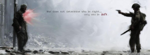 War Quote Facebook Timeline Cover
