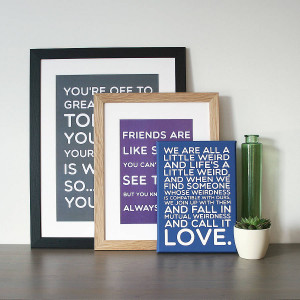 homepage > HOPE AND LOVE > 'SISTERS ARE LIKE STARS' QUOTE PRINT