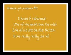 ... referees! One is a combination of 1 and 2, and the other is all three