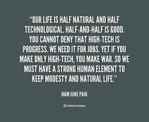 Nam June Paik Quotes