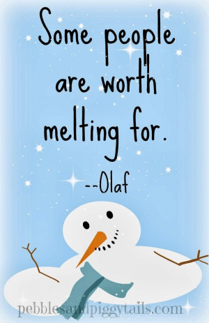 Olaf Frozen Wallpaper Some People Are Worth Melting For 74763, a ...