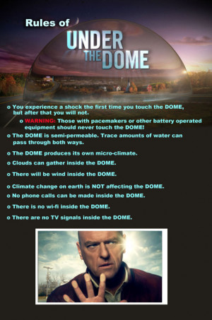 Under the Dome: Stephen King Hopes Fans Will Accept Changes From His ...