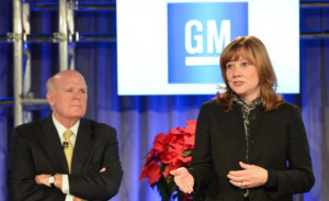 New GM CEO Mary Barra speaks after being announced as the successor to ...