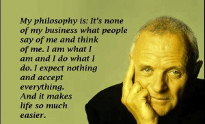Expect Nothing And Accept Everything