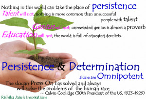 Quotes About Persistence And Perseverance