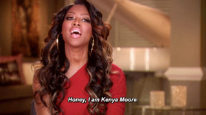 real housewives real housewives of atlanta kenya moore animated GIF