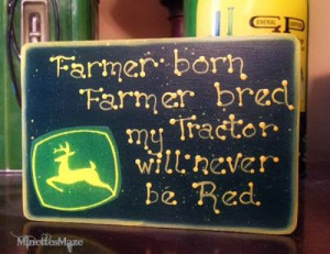 for your little farmer! She shows you how to paint a John Deere little ...
