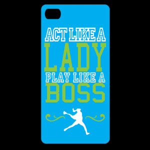 Lacrosse iPhone 5 Case - Girls Boss