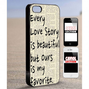 every love story quotes iPhone 4/4s/5/5s/5c Case by coviolection on ...