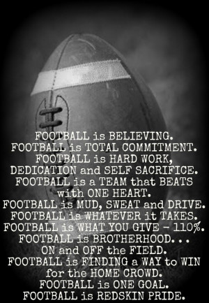 ... , Inspirational Quotes, Football Quotes, Redskins Pride, 16 Quotes