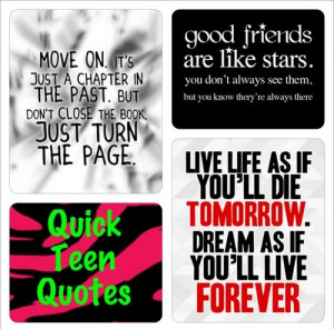 Quick Teen Quotes