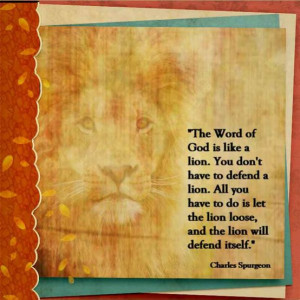 Lions With Quotes