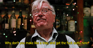 Boondock saints #GIF #Old Guy #Tourettes