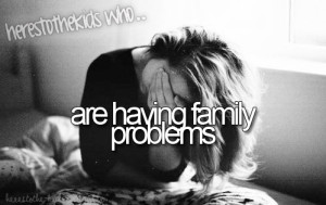 sad quotes about family problems