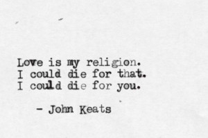 English poet John Keats, born October 31st, 1795. His father died when ...