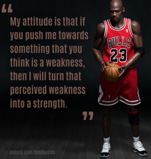 Best Attitude Quote By Michael Jordan Best Michael Jordan Quotes