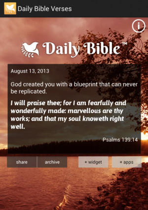 Daily Bible Verses - screenshot