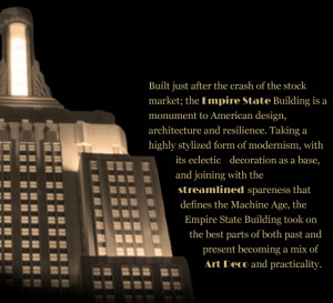 Home Empire State Building Art Deco Deco Connections Medallions