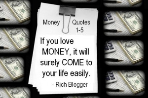 Popular Money Quotes and Sayings