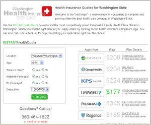 instant health insurance quotes