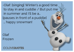 Olaf Quotes