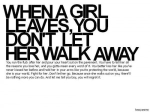 boy, girl, leave, typography, walk away, words