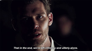klaus mikaelson quote the vampire diaries tvd