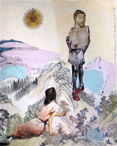 If I remember correctly, this collage includes a woman from a LaTour ...