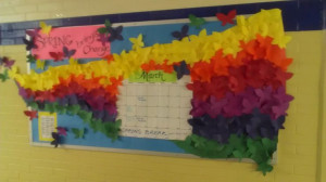 , Butterflies Rainbows, Rainbows Bulletin Boards, Spring Butterflies ...