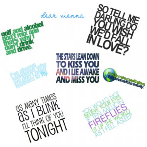 More posts tagged owl city es.