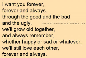 Forever & Always - Parachutea promise that is broken way too often.