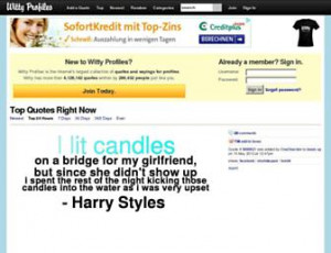 wittyprofiles com witty profiles millions of profile quotes