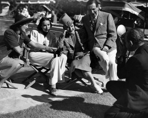 ... with Dolores Del Rio, Norma Shearer, and Ernst Lubitsch: Photo
