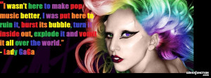 Lady Gaga Music Quote