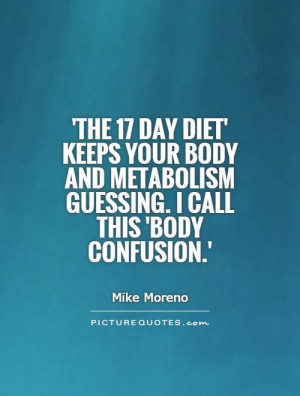 Diet Quotes Mike Moreno Quotes