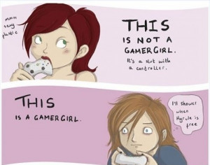 This Is Now A Real Gamer Girl