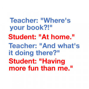 Book Quote School Typical Funny Quotes Words Text Word